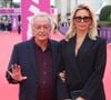 Didier Barbelivien et sa femme Laure - Arrivées à la soirée d'ouverture de la 50ème édition du Festival du Cinema Américain de Deauville, France, le 6 septembre 2024. © Denis Guignebourg/BestImage