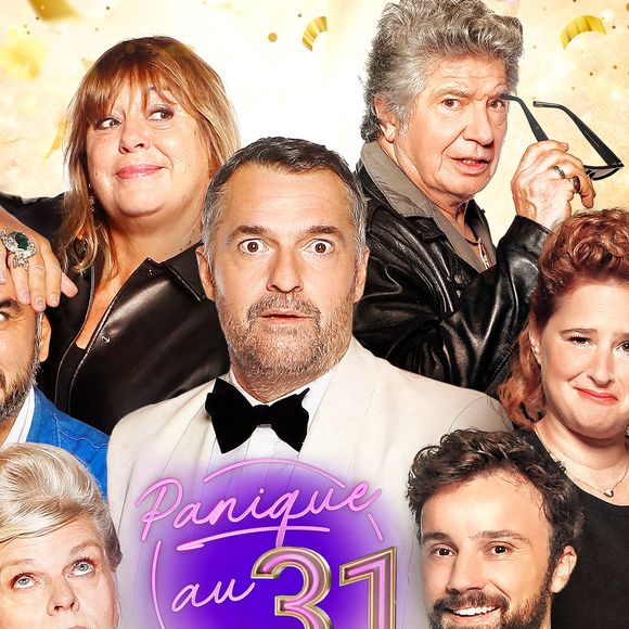 Exclusif - No Web - Lionnel Astier, Michèle Bernier, Arnaud Ducret, Tom Villa, Isabelle Nanty - Studio (Affiche) - Tournage de l'émission "Panique au 31", scénarisée par A.Ducret et T.Villa, réalisée par G.Leforestier, diffusée le 31 décembre 2024 sur TF1.
© Christophe Clovis / Bestimage
Une fiction coproduite par Jifé, Eléphant Story et 13.34 Productions  En coproduction avec TF1
Réalisée par G.Leforestier 
Écrite par A.Ducret et T.Villa

Arnaud (A.Ducret) est le patron d’une boîte de nuit qui lui a été légué par ses parents (M.Bernier et L.Astier). La boîte de nuit est au plus mal, la banquière (I.Nanty) veut la fermer. Mais Arnaud, dans un dernier élan, arrive à négocier une dernière soirée pour sauver son entreprise, le soir du réveillon du 31 décembre.  S’il réussit, son club pourra continuer, si non, la banquière en fera un parking dès le 2 janvier. Une soirée pour relever son plus grand défi au cours de laquelle Arnaud sera accompagné de toute son équipe et confronté aux clients les plus exigeants. La promesse d’une nuit blanche sur le dancefloor.