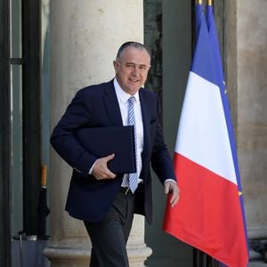 Didier Guillaume, ministre de l'Agriculture et de l'Alimentation - Sorties du Conseil des ministres du mercredi 3 juillet au palais de l'Elysée à Paris © Stéphane Lemouton / Bestimage