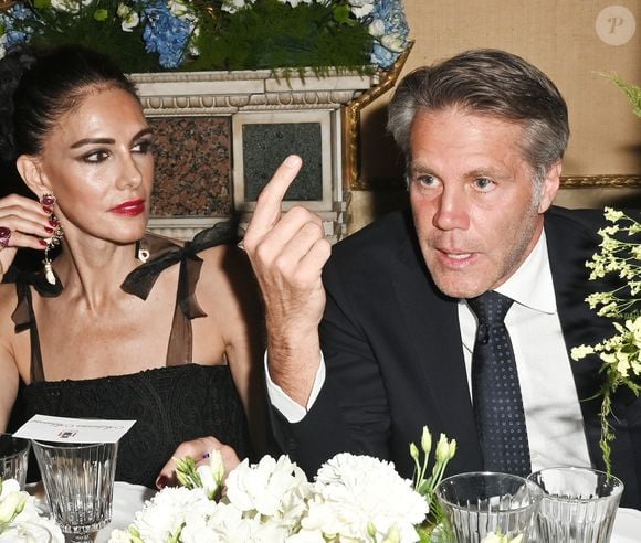 Adriana Abascal et son compagnon le prince Emmanuel-Philibert de Savoie - Concerto pour la paix de Omar Harfouch dans la chambre de députés à Rome en Italie le 29 avril 2025.