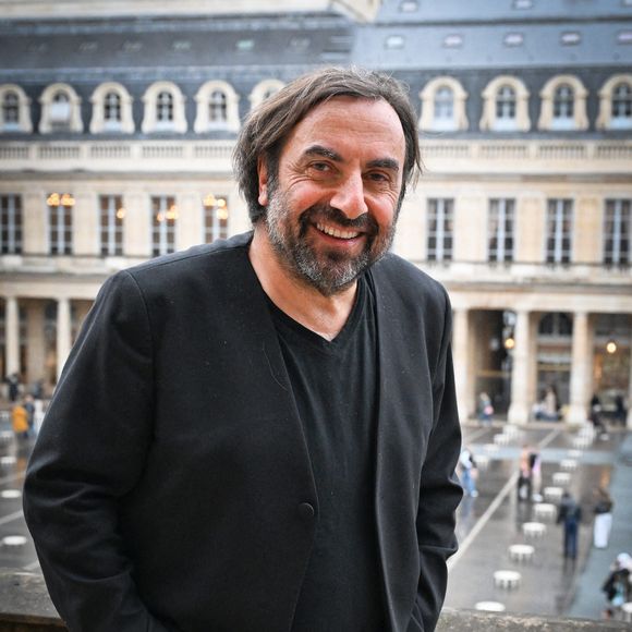 Andre Manoukian, auteur-compositeur et pianiste lors de l'"Improvisation musicale : Actions", dans le cadre de la mission d'André Manoukian de promouvoir l'improvisation dans l'éducation musicale, le 20 février 2025 au ministère de la culture à Paris. Photo by Tomas Stevens/ABACAPRESS.COM