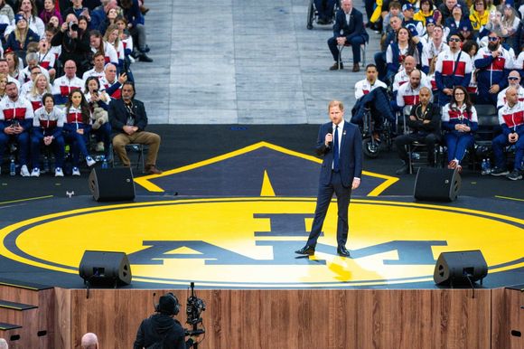 Le prince Harry et Meghan Markle assistent à la cérémonie d'ouverture des "Invictus Games Vancouver Whistler 2025" au Canada le 8 février 2025. Backgrid USA / Bestimage