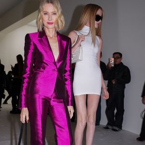 Naomi Watts et Kai Schreiber assistent à Gucci Le défilé de mode The Store pendant la Milan Fashion Week Womenswear Printemps/Été 2027 le 25 septembre 2026 à Milan, en Italie. © Lucia Sabatelli / Bestimage