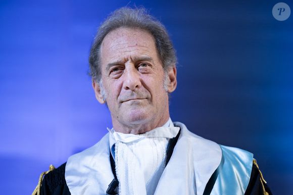 L'acteur français Vincent Lindon reçoit une maîtrise honorifique en arts du récit, Milan, Italie - 10 février 2025 Photo par Rossella Papetti/Avalon/ABACAPRESS.COM