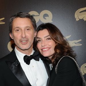 Archive - Antoine de Caunes et Daphne Roulier lors de la soiree GQ des hommes de l'annee au Ritz a Paris, le 18 janvier 2012