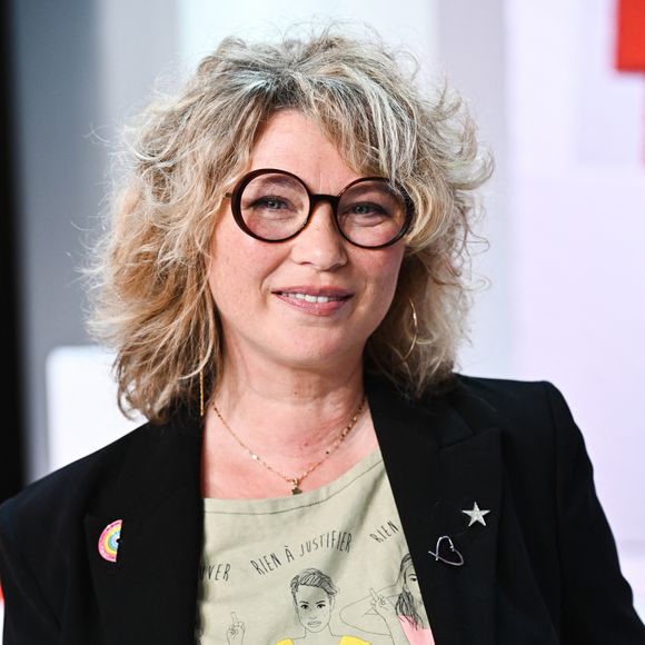 Exclusif - Cécile Bois - Enregistrement de l'émission Vivement dimanche au studio Gabriel, présentée par M.Drucker et diffusée sur France 3 le 22 octobre 2023.
© Guillaume Gaffiot / Bestimage