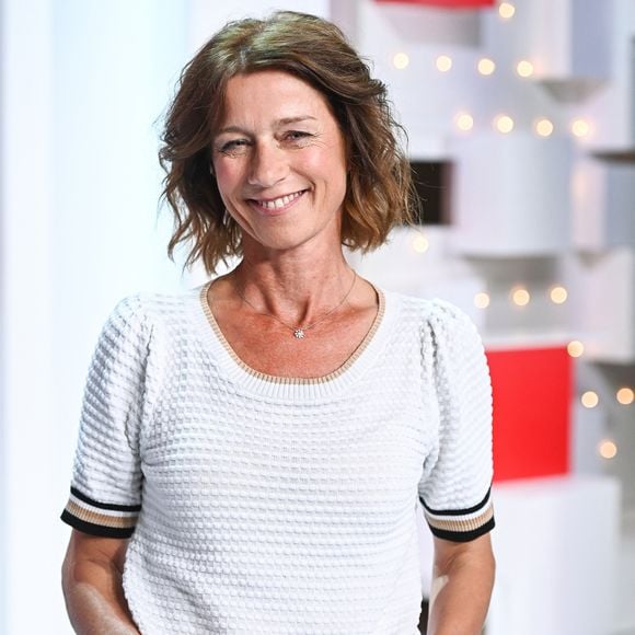 Exclusif - Carole Gaessler - Enregistrement de l'émission Vivement dimanche au studio Gabriel, présentée par M.Drucker et diffusée sur France 3 le 15 octobre 2023.
© Guillaume Gaffiot / Bestimage