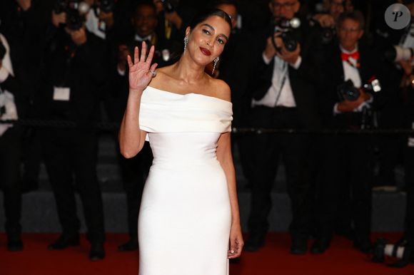 Le 19 mai 2025 : Leïla Bekhti au Festival de Cannes, pour la montée des marches du film Alpha (Credit Image: © Mickael Chavet/ZUMA Press Wire)