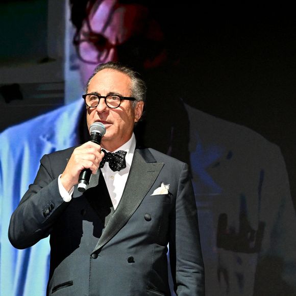 Exclusif - Andy Garcia - Dîner de charité "Knights of Charity" au Château de la Croix des Gardes à Cannes le 20 mai 2026. © Bruno Bebert / Bestimage