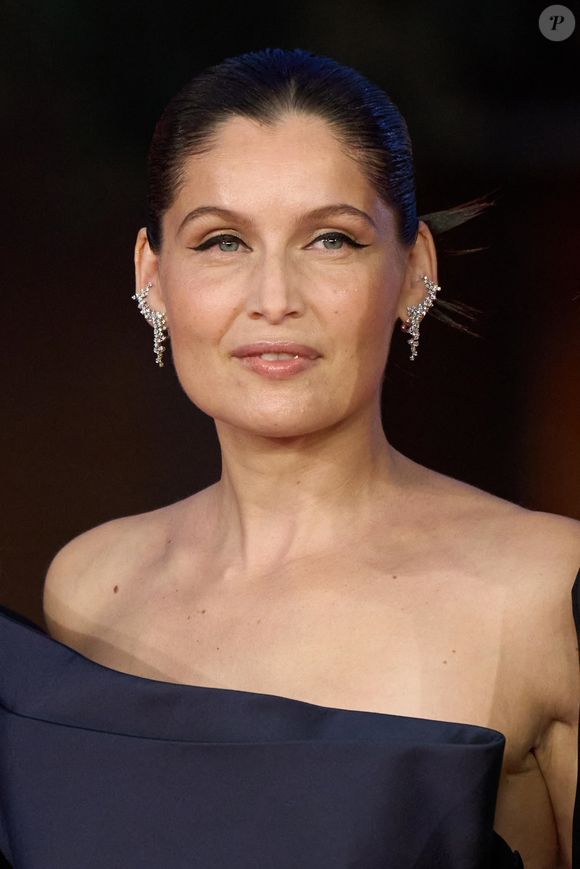 Rome, Italie  -  Laetitia Casta sur le tapis rouge de la "Compétition international du cinéma progressif" le 21 octobre 2024.

Photo : Backgrid UK/ Bestimage