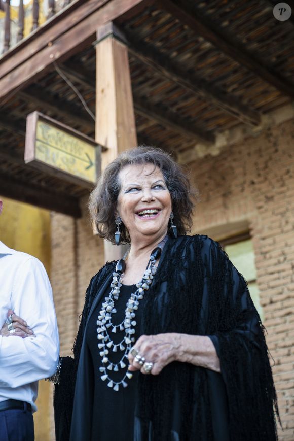 Claudia Cardinale a reçu le prix "Tabernas" à Almeria. Le 11 octobre 2018. Photo : GTRES / BESTIMAGE