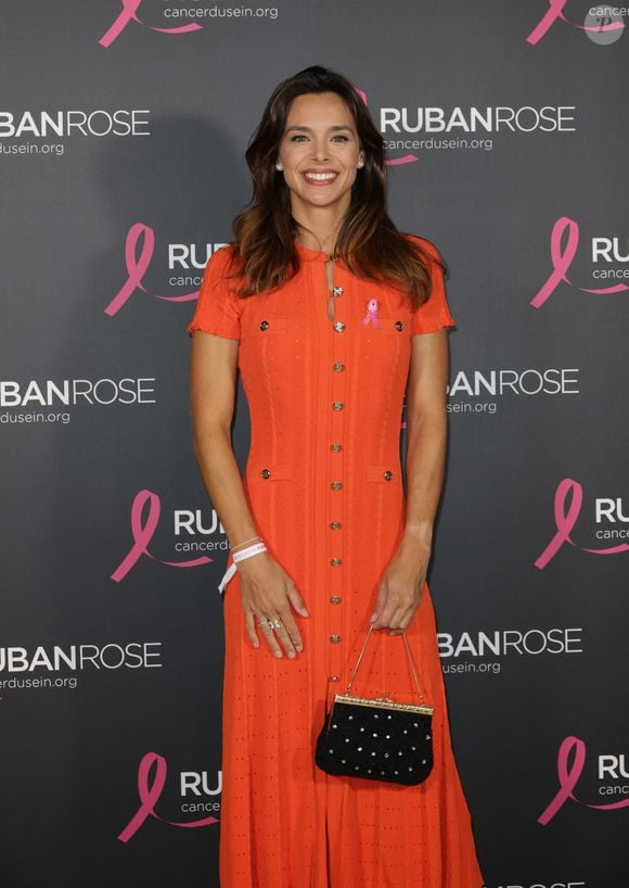 Exclusif - Marine Lorphelin (Miss France 2013) - Soirée de lancement "Octobre Rose" organisée par l'association Ruban Rose présentée par I. Ithurburu à Paris le mardi 30 septembre 2025.
© Coadic / Ausset-Lacroix / Bestimage