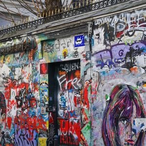 Maison de Serge Gainsbourg (35ème anniversaire de sa mort) à Paris, France, le 2 mars 2026. © Alexandre Fay/PixPlanete/Bestimage