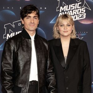 Florian Rossi et Louane assistent à la 25e édition des NRJ Music au Palais des Festivals, le 10 novembre 2023 à Cannes, France. Photo par David NIVIERE/ABACAPRESS.COM