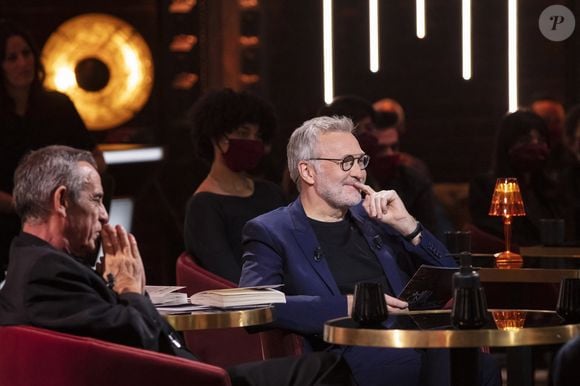 Exclusif - Thierry Ardisson, Laurent Ruquier - Enregistrement de l'émission "On Est En Direct" (OEED), présentée par L.Ruquier, diffusée sur France 2 le 6 mars
© Jack Tribeca / Bestimage
