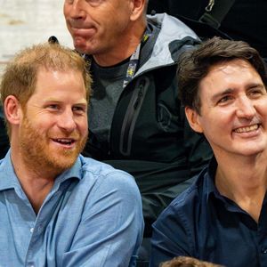 Justin Trudeau et le Prince Harry durant les Invictus Games. Photo par Backgrid USA / Bestimage