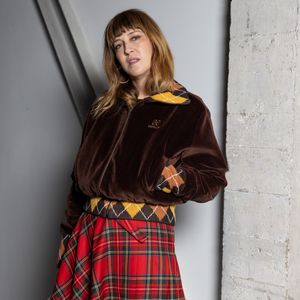 Daphné Bürki au front row du défilé Egonlab Collection Homme Prêt-à-Porter Automne/Hiver 2024 lors de la Fashion Week de Paris (PFW), au Palais de Tokyo, à Paris, France, le 17 jhanvier 2024. © Jeremy Melloul/Bestimage