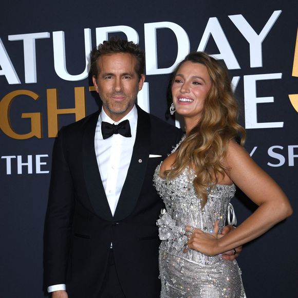16 février 2025, New York, New York, États-Unis : Ryan Reynolds et Blake Lively  assistent au SNL50 : The Anniversary Show au 30 Rockefeller Plaza à New York. 
©Zuma Press / Bestimage