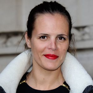 Laure Manaudou assistant au défilé de la collection Prêt-à-porter automne-hiver 2014/2015 de Guy Laroche qui s'est tenu au Grand Palais à Paris, France, le 26 février 2014. Photo by Aurore Marechal/ABACAPRESS.COM