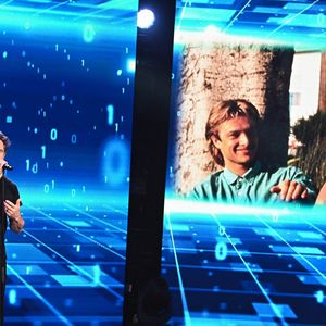 Exclusif - David Hallyday lors de l'enregistrement de l'émission "Famille je vous aime" présentée par M. Drucker et qui sera diffusée le 13 juin 2025 sur France 3, aux Studios rive gauche à Paris, France, le 15 avril 2025. © Clovis-Gaffiot/Bestimage