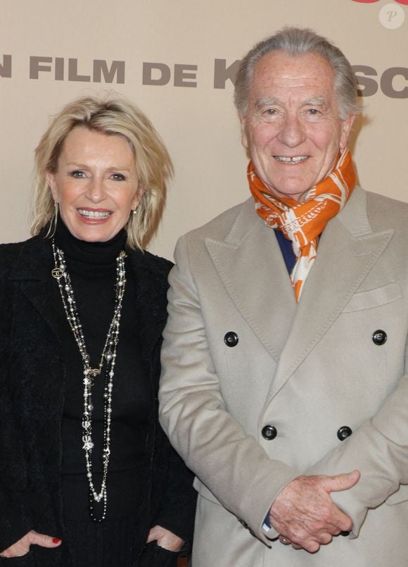 Sophie Davant et son compagnon William Leymergie - Avant-première du film "Ma Mère, Dieu et Sylvie Vartan" au cinéma Pathé Palace à Paris le 17 mars 2025. © Coadic Guirec/Bestimage