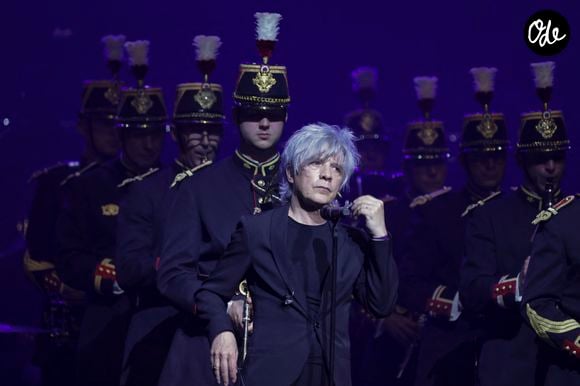 Nicola Sirkis lors du concert caritatif "Sentinelles d'un soir" au profit de l'association Bleuet de France à la salle Pleyel à Paris le 30 mai 2024.  © Jack Tribeca / Bestimage