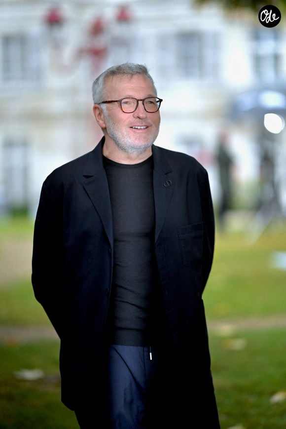 Laurent Ruquier lors de la séance photo de « Les Grosses Têtes » dans le cadre du 17e Festival du film francophone d'Angoulême, le 29 août 2024 à Angoulême, en France. Photo de Franck Castel/ABACAPRESS.COM