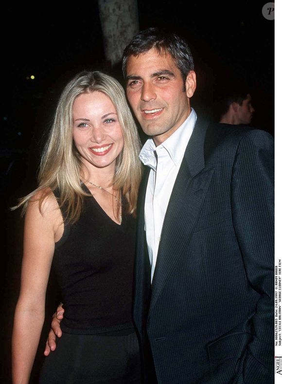 George Clooney et Celine Balitran à Los Angeles le 24 septembre 1997.
Bestimage