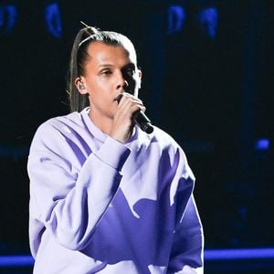 Le chanteur Stromae (Artiste masculin et Album "Multitude") lors de la 38ème cérémonie des Victoires de la musique à la Seine musicale de Boulogne-Billancourt, France, le 10 février 2023. © Coadic Guirec/Bestimage