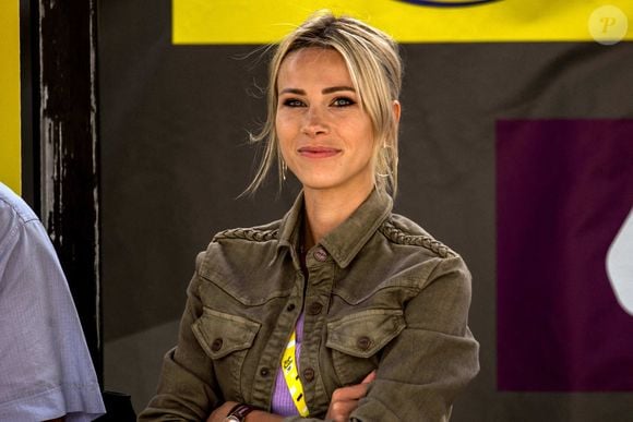 Marion Rousse directrice du Tour de France Femmes avant le départ de la 3ème étape lors de la 3ème étape de la deuxième édition du Tour de France cycliste féminin, Collonges la Rouge - Montignac Lascaux le 25 juillet 2023. Photo by Denis Prezat/ABACAPRESS.COM