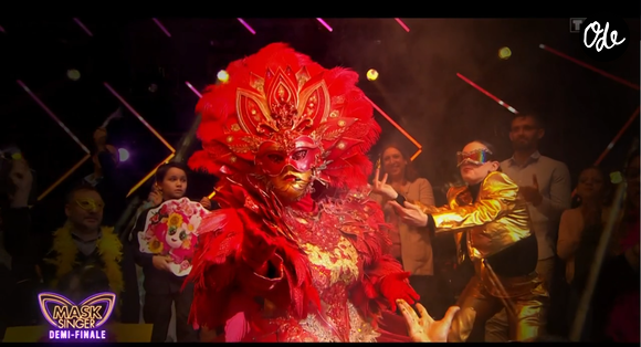La Vénitienne dans Mask Singer - capture d'écran TF1
