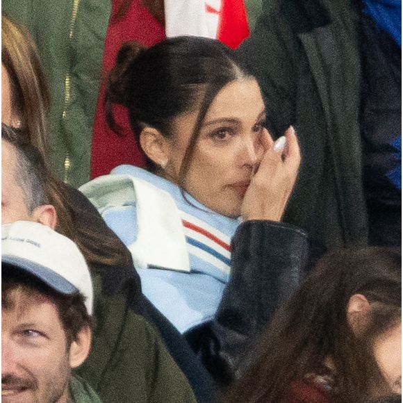 Pour finir avec des larmes de joie

Exclusif - Iris Mittenaere lors du match de rugby du Tournoi des Six Nations France contre Angleterre au Stade de France à Saint-Denis le 14 mars 2026. © AGENCE / BESTIMAGE