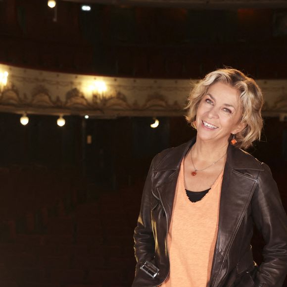 Exclusif - Corinne Touzet lors du tournage de "Sur Scène Avec" à Paris le 7 novembre 2024. © Jack Tribeca / Bestimage