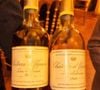 Ces flacons faisaient partie d'une collection de plus de 130 bouteilles de vins et spiritueux cachée pendant des décennies sous le plancher d'une chapelle. 

Capture Instagram - Jay Brown - Jay Z et le directeur général du label américain Roc Nation, Jay Brown, célèbrent leur anniversaire dans l'hôtel 5 étoiles privatisé « Les Sources de Caudalie » avec leurs amis Kris Jenner, Ellen Pompeo, Beyoncé, Rihanna, à Martillac près de Bordeaux, en France, le 3 décembre 2023. Des navettes aux vitres teintées ont fait des allers-retours toute la journée de samedi.   L'anniversaire s'est déroulé du 1er au 4 décembre 2023. Parmi les 98 invités qui séjourneront sur place, les stars internationales Kris Jenner, Ellen Pompeo, Beyoncé et Jay-Z, accompagnés de leurs enfants, sont arrivés vendredi soir, et la chanteuse Rihanna samedi dans la journée. La fête s'est poursuivie au château d'Yquem dimanche soir.