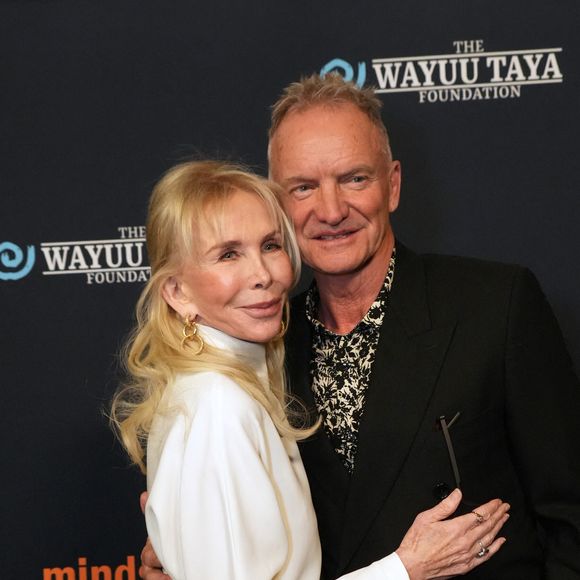 Sting est le père de 6 enfants

TRUDIE STYLER et STING assistent au gala de printemps de la Fondation Wayuu Taya. Chelsea Industrial, New York. Photo par  (Crédit image : © Sonia Moskowitz Gordon/ZUMA Press Wire)
