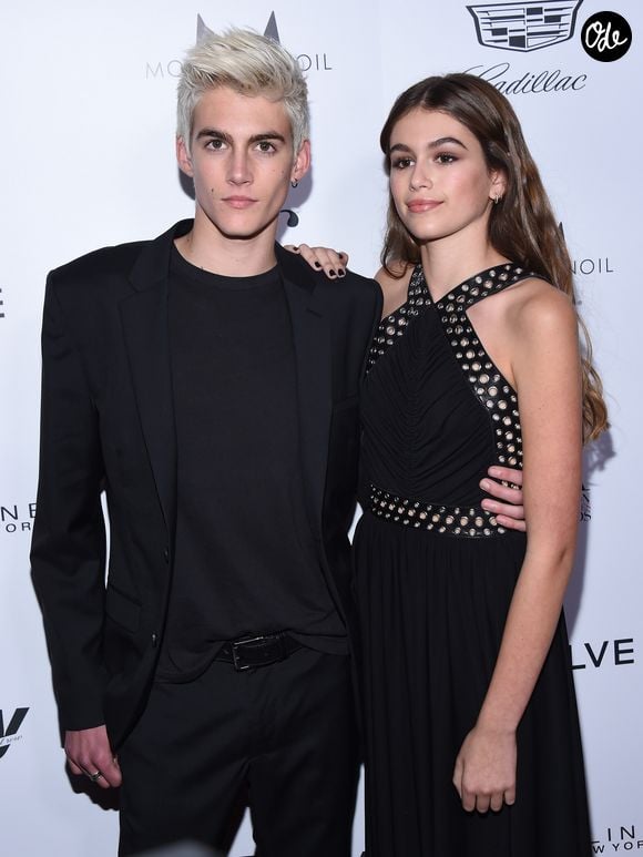 Presley Gerber et Kaia Gerber à la soirée "The 2016 Fashion Los Angeles Awards" à l'hôtel Sunset Tower à West Hollywood. Le 20 mars 2016.

© Lisa O'Connor / Zuma Press / Bestimage