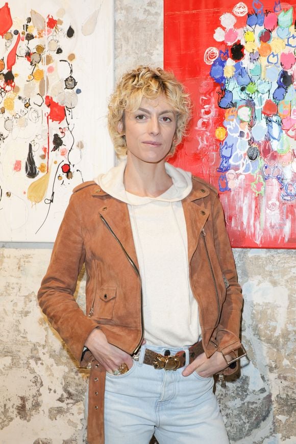 La comédienne a récemment tourné dans un biopic consacré au défunt Filip Nikolic

Exclusif - Sara Mortensen - Vernissage de l'exposition de Caroline Faindt aux Espaces Guiffi à Paris le 9 décembre 2024. © Coadic Guirec/Bestimage