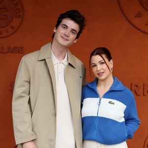 Henri PFR et sa compagne EnjoyPhoenix - Célébrités au village des Internationaux de France de tennis de Roland Garros 2024 à Paris le 2 juin 2024. Jacovides / Moreau / Bestimage