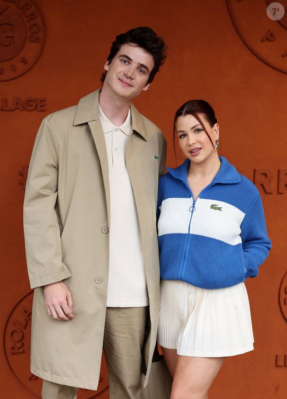 Henri PFR et sa compagne EnjoyPhoenix - Célébrités au village des Internationaux de France de tennis de Roland Garros 2024 à Paris le 2 juin 2024. Jacovides / Moreau / Bestimage