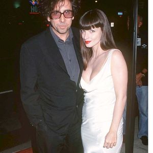 Tim Burton et Lisa Marie au Festival American Movie Classics de Los Angeles en 1992 © Agence Bestimage