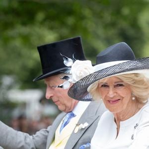 Le roi Charles III d'Angleterre et Camilla Parker Bowles, reine consort d'Angleterre à Ascott en juin 2025
©GOFF INF / BESTIMAGE