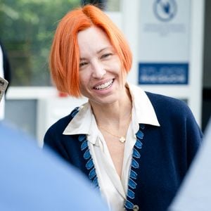 Exclusif - La chanteuse canadienne Natasha St-Pier arrive à l'enregistrement de l'émission "Vivement dimanche" à Paris, France, le 9 septembre 2025, et diffusée le 12 octobre 2025 sur France 3. © Jonathan Jacob/Bestimage