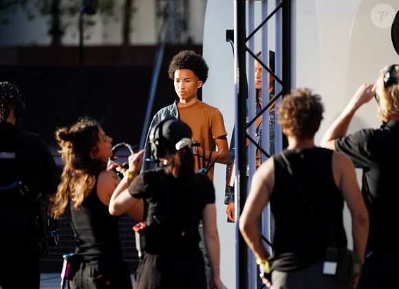 Rocket Ayer Williams - Arrivées au défilé de mode Louis Vuitton Homme, Collection Printemps-Été 2026 dans le cadre de la Fashion Week de Paris le 24 juin 2025.

© Anne-Sophie guebey / Bestimage
