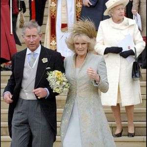 Mais pas de fête au programme de ceux qui se sont dit oui le 9 avril 2005 

Mariage de Charles et Camilla en avril 2005 GOFF INF / BESTIMAGE