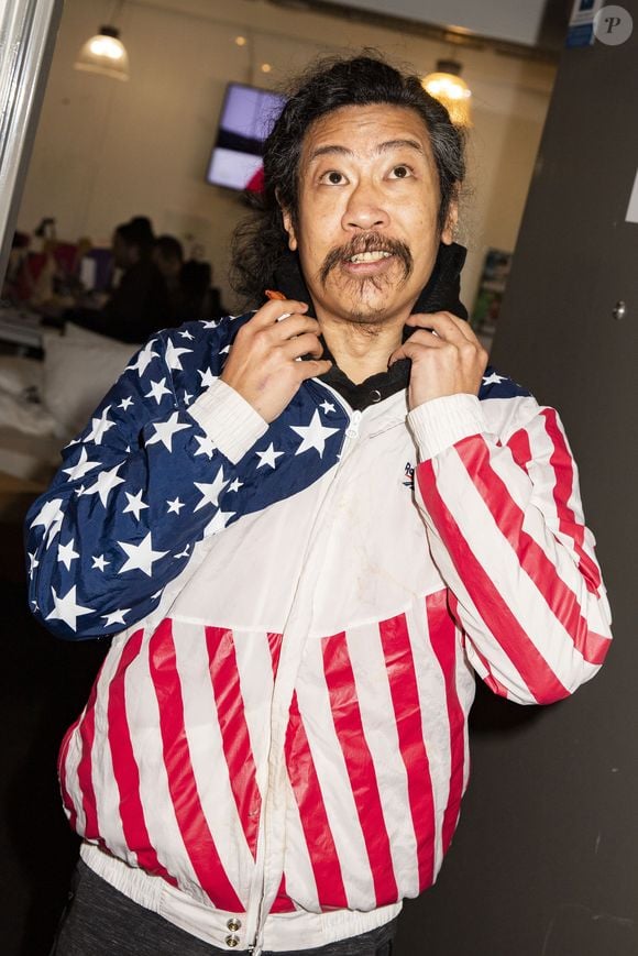 Exclusif - Rendez-vous avec Bun Hay Mean ("Le chinois marrant") à Paris, le 10 février 2020. © Jack Tribeca / Bestimage