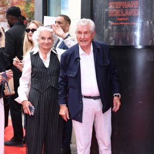 Claude Lelouch et sa soeur Martine au défilé Stéphane Rolland à l'Olympia, Collection Haute Couture Automne/Hiver 2026-2027 lors de la Fashion Week de Paris, le 7 juillet 2026.
© Denis Guignebourg / Bestimage