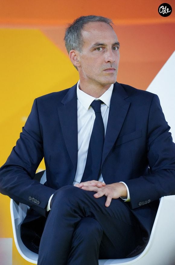 Raphaël Glucksmann - La Rencontre des Entrepreneurs de France (REF) du MEDEF au Stade Roland Garros le 27 août 2026. © Anne-Sophie Guebey / Bestimage