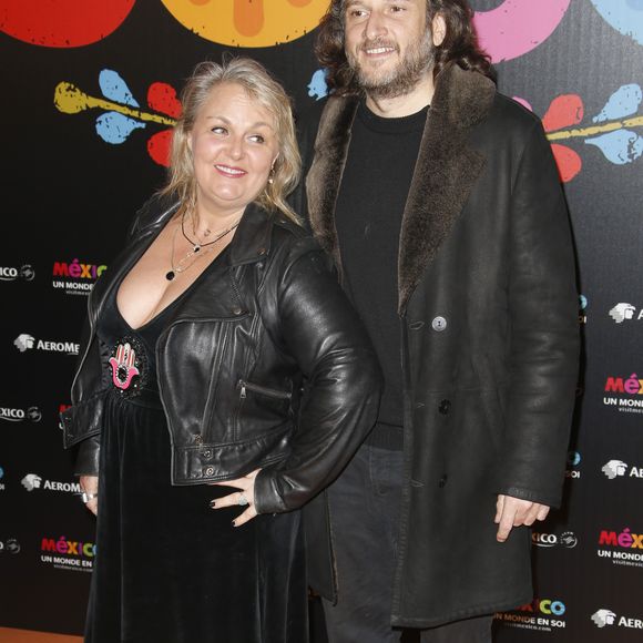 Valérie Damidot et son compagnon Régis Viogeat - Projection du nouveau film d'animation Pixar "Coco" au Grand Rex à Paris, France, le 14 novembre 2017. © Christophe Aubert/Bestimage