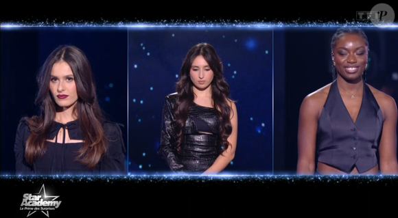Battle du Top 3, Star Academy - capture d'écran TF1