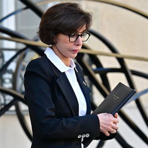 Rachida Dati, Ministre de la Culture à la sortie du Conseil des ministres au palais de l'Elysée à Paris, le 25 février 2026.
© Christian iewig / Bestimage